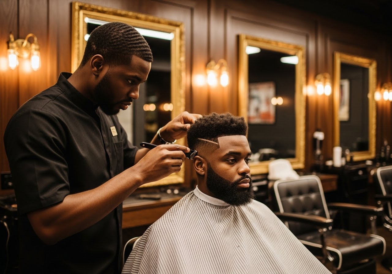 Barbershop Services services at L & L Barbershop and Beauty Salon in Brooklyn